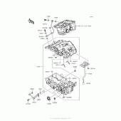 Схема узла: Картер двигателя для Kawasaki EX300 Ninja 300