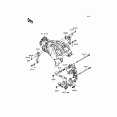 Схема вузла: Кріплення двигуна для Kawasaki ZG1400 Concours 14 ABS