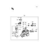 Схема вузла: Карбюратори для Kawasaki KLX125 D-Tracker