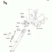 Схема вузла: Stand(s) для Kawasaki ZX636 Ninja ZX-6R