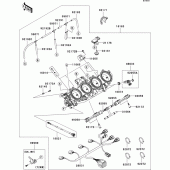 Схема узла: Throttle для Kawasaki ZX1000 Ninja ZX-10R