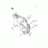 Схема вузла: Кріплення двигуна для Kawasaki ZX1000 Ninja ZX-10R ABS