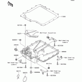 Схема вузла: Oil pan для Kawasaki ZX1400 ZZR1400 ABS