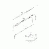 Схема узла: Тросики для Kawasaki ZX900 Ninja ZX-9R