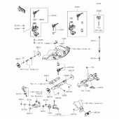Схема вузла: Замок запалювання для Kawasaki KLZ1000 Versys 1000 LT