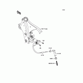 Схема узла: Ignition System для Kawasaki KLX250 KLX250