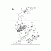 Схема узла: Throttle для Kawasaki ZX1400 Ninja ZX-14R