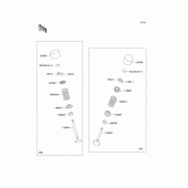 Схема вузла: Клапан для Kawasaki ZX636 Ninja ZX-6R