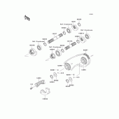 Схема вузла: Balancer для Kawasaki KL250 KLR250