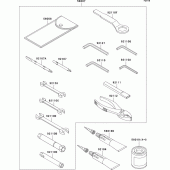 Схема вузла: Owner`s tools для Kawasaki ZX636 Ninja ZX-6R