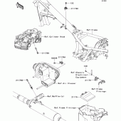 Схема вузла: Fuel injection для Kawasaki EJ800 W800