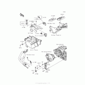 Схема вузла: Fuel Injection для Kawasaki EX300 Ninja 300