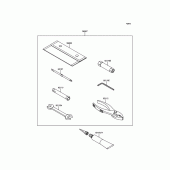 Схема узла: Инструмент для Kawasaki KLX150 KLX150L