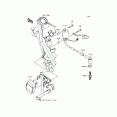 Схема узла: Ignition System для Kawasaki KLX150 KLX150L