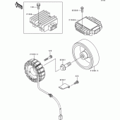 Схема вузла: Генератор для Kawasaki ZR750 Zephyr