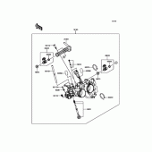 Схема вузла: Карбюратори для Kawasaki ER250 Z250 ABS