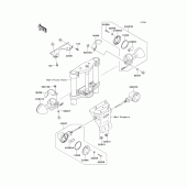 Схема вузла: Поворотники для Kawasaki VN900 Vulcan 900 Custom