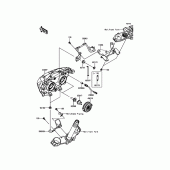 Схема вузла: Headlight(s) для Kawasaki ZR800 Z800 ABS