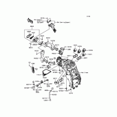 Схема вузла: Повітряний фільтр Kawasaki ZX1400 ZZR1400 ABS