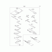 Схема вузла: Owners tools для Kawasaki ZX900 Ninja ZX-9R