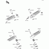 Схема вузла: Step для Kawasaki ZR750 Zephyr