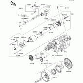 Схема узла: Starter motor(er650ae046805-) для Kawasaki EX650 Ninja 650