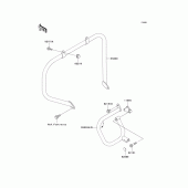 Схема вузла: Guard(s) для Kawasaki VN1500 Vulcan 1500 Nomad Fi