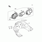 Схема вузла: Meter(s) для Kawasaki KLZ1000 Versys 1000