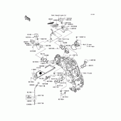 Схема вузла: Повітряний фільтр Kawasaki ZG1400 Concours 14