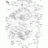 Схема узла: Картер двигателя для Kawasaki ZR750 Z750R ABS
