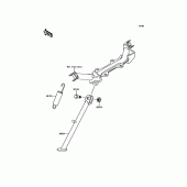 Схема вузла: Stand(s) для Kawasaki KLX110 KLX110