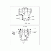 Схема вузла: Болти картера двигуна для Kawasaki ZX636 Ninja ZX-6R
