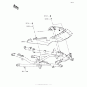 Схема вузла: Side Covers для Kawasaki KLZ1000 Versys 1000 LT