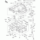 Схема узла: Картер двигателя для Kawasaki ZX600 ZZ-R600