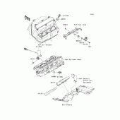 Схема узла: Fuel injection для Kawasaki ZX600 Ninja ZX-6RR