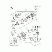 Схема вузла: Starter motor для Kawasaki ZX636 Ninja ZX-6R