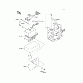 Схема вузла: Комплектуюча для Kawasaki KZ1000 Police