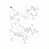 Схема вузла: Поворотники для Kawasaki ZX600 ZZ-R600