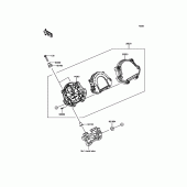 Схема вузла: Meter(s) для Kawasaki ER650 Z650 ABS