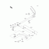 Схема вузла: Перемикач передач для Kawasaki EX250 GPX250R