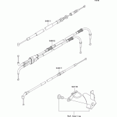 Схема узла: Тросики для Kawasaki ZX900 Ninja ZX-9R