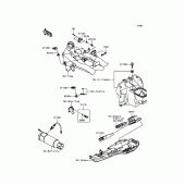 Схема вузла: Fuel Injection для Kawasaki ZR800 Z800