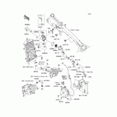 Схема вузла: Water pipe для Kawasaki VN900 Vulcan 900 Classic LT