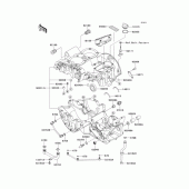 Схема вузла: Картер двигуна для Kawasaki EJ650 W650