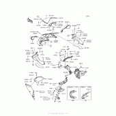 Схема вузла: Cowling (Upper) для Kawasaki ZX1400 Ninja ZX-14R ABS