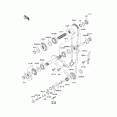 Схема узла: Balancer для Kawasaki KL650 KLR650