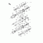 Схема вузла: Balancer для Kawasaki ZG1200 Voyager XII