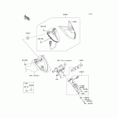 Схема вузла: Taillight(s) для Kawasaki VN1700 Vulcan 1700 Classic