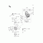 Схема узла: Throttle для Kawasaki VN1700 VN1700 Voyager ABS