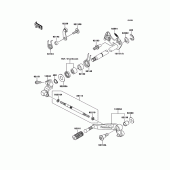 Схема вузла: Перемикач передач для Kawasaki ZX1000 Z1000SX ABS